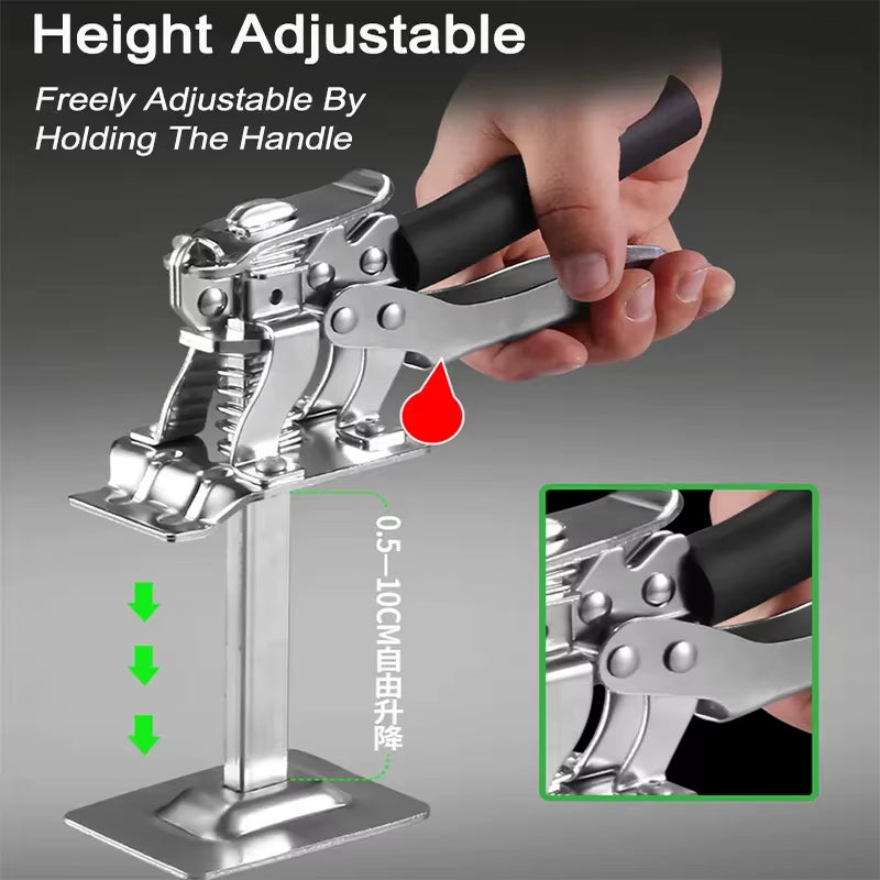 Lifting Tool Labor-Saving Arm Jack Door Panel Drywall Lifting Cabinet Board Lifter Tile Height Adjuster Elevator Toolsheight Re