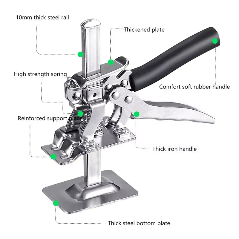 Lifting Tool Labor-Saving Arm Jack Door Panel Drywall Lifting Cabinet Board Lifter Tile Height Adjuster Elevator Toolsheight Re