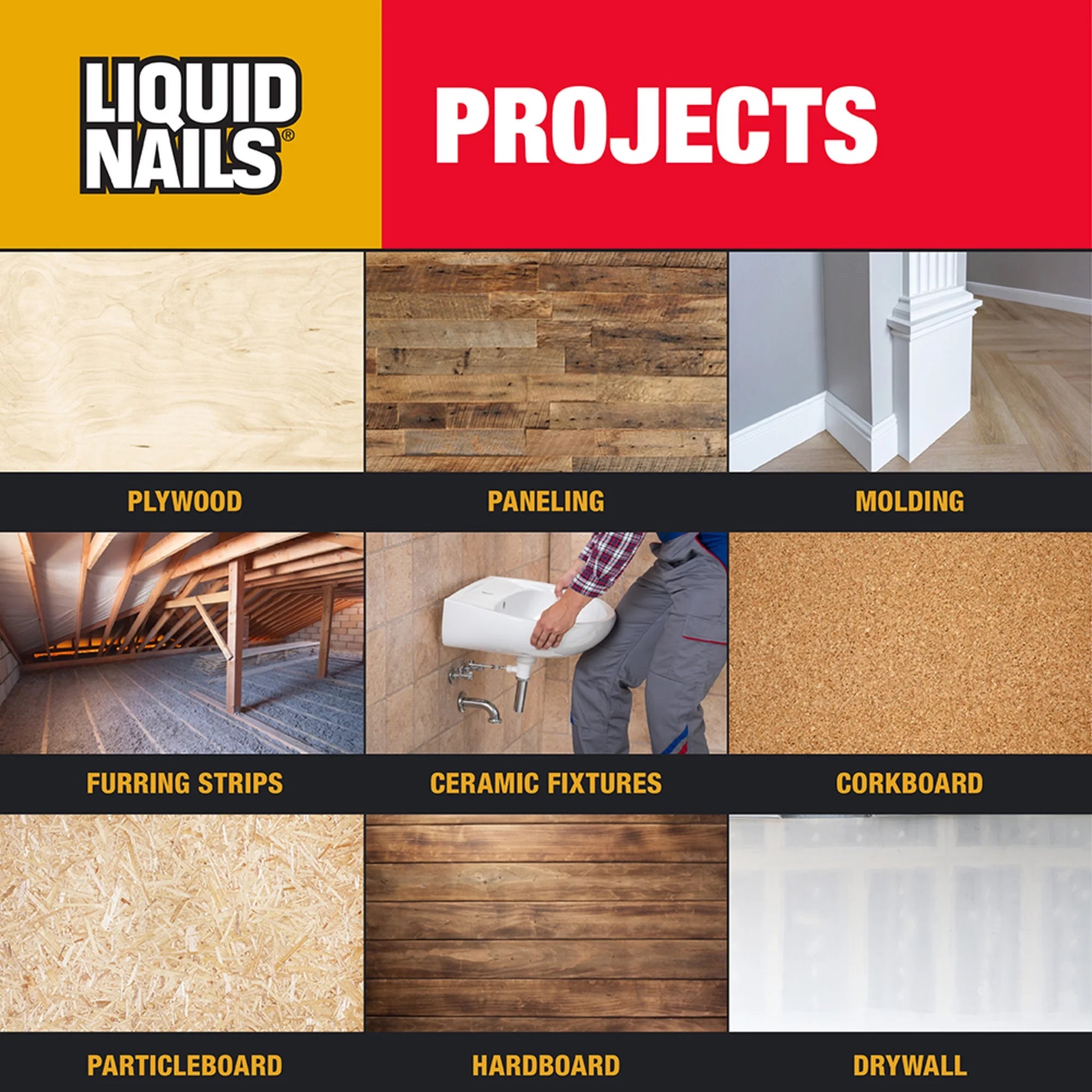 10 Oz. Projects Construction Adhesive