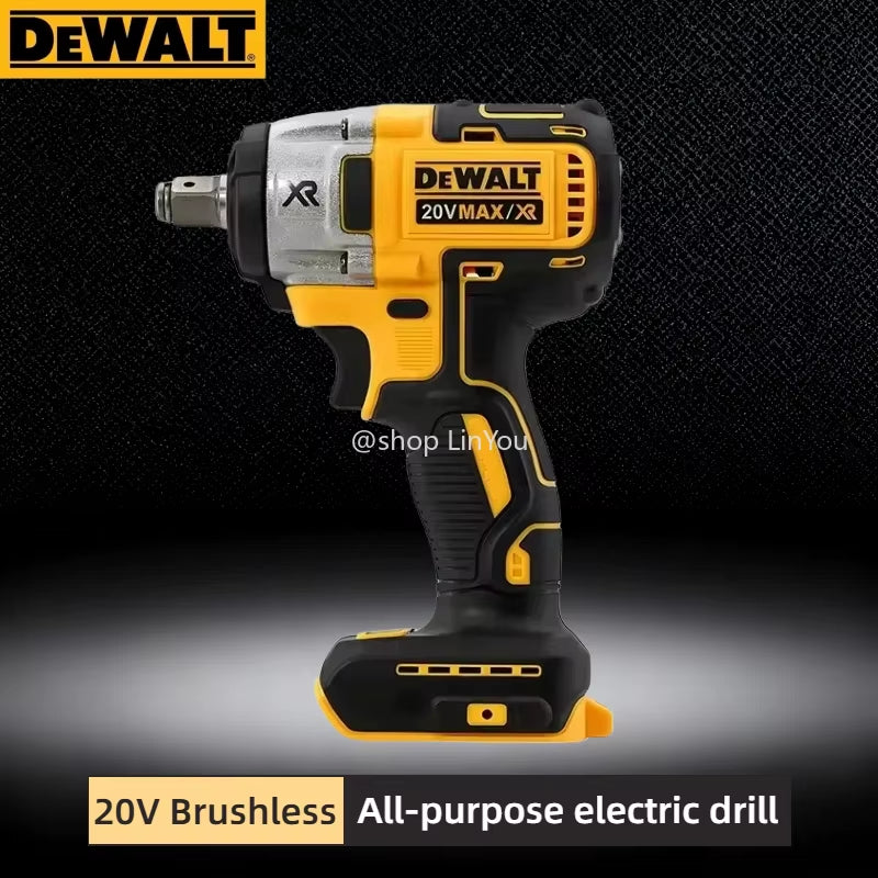 DCF880 Cordless Impact Wrench 20V 2300RPM Rechargeable 13MM Electric Lithium Battery Wrench Power Tools(No Battery)